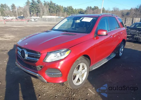 2016 Mercedes-Benz Gle 350 4Matic из США, поврежденный, VIN 4JGDA5HB1GA717511